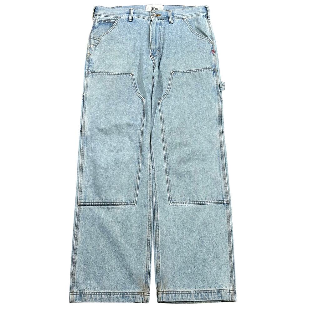 BDG Double Knee Jeans 32x30 Denim Work Pant Fit  Men’s Workwear Blue Pants